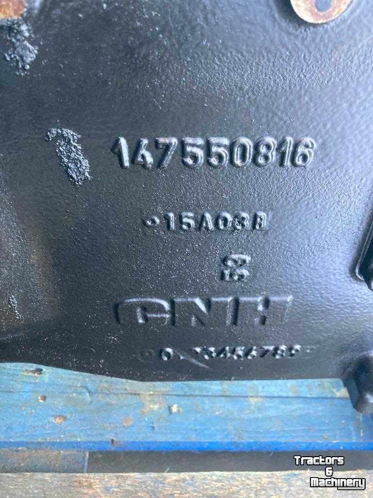 Used parts for tractors New Holland Autocommand versnellingsbak T6