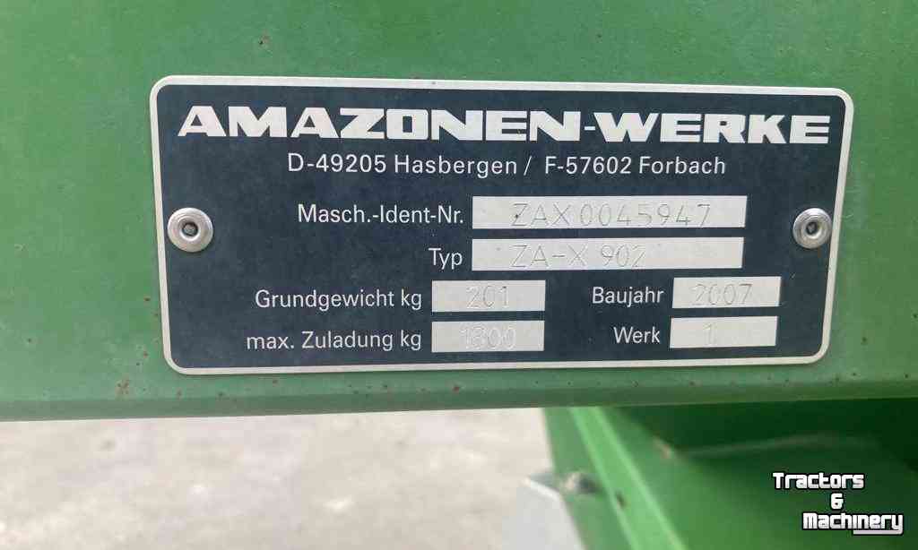 Fertilizer spreader Amazone ZA-X  Perfect 902 Kunstmeststrooier