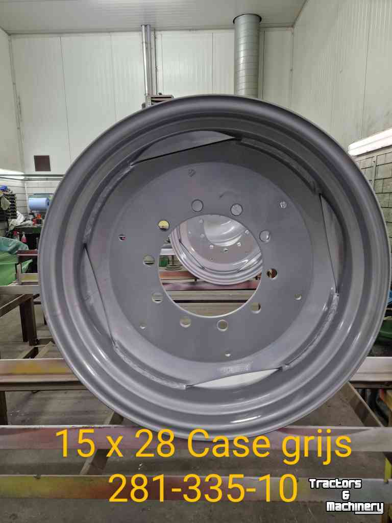 Wheels, Tyres, Rims & Dual spacers Case 18X38