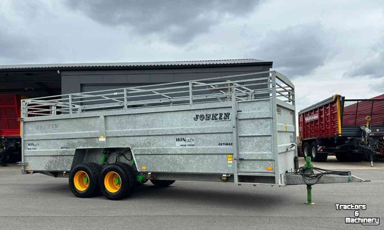 Livestock trailer Joskin Betimax RDS 7500 Veetrailer