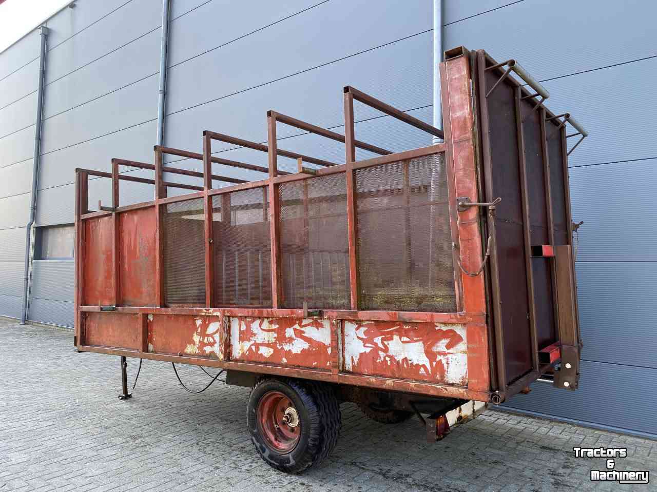 Livestock trailer  zelfbouw veewagen