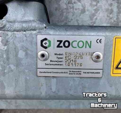 Green Manure Roller / Crimper Zocon GC-275 Greencutter