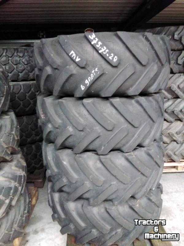Wheels, Tyres, Rims & Dual spacers  375/75-20