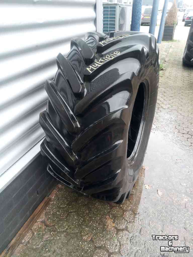 Wheels, Tyres, Rims & Dual spacers  540/65R24 Michelin Multibib