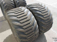 Wheels, Tyres, Rims & Dual spacers BKT 500/45-22.5 Flotation 648 banden 12 ply