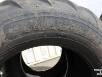 Wheels, Tyres, Rims & Dual spacers BKT 500/45-22.5 Flotation 648 banden 12 ply