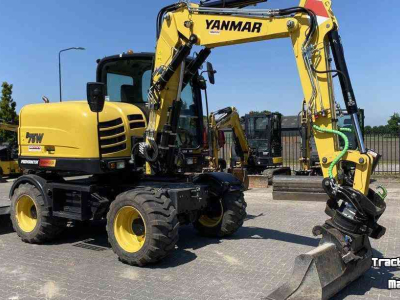Excavator mobile Yanmar B75W