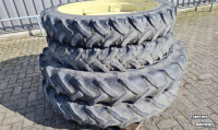 Wheels, Tyres, Rims & Dual spacers  Cultuurwielen 9.5R44 + 210/95R36 passend aan Same