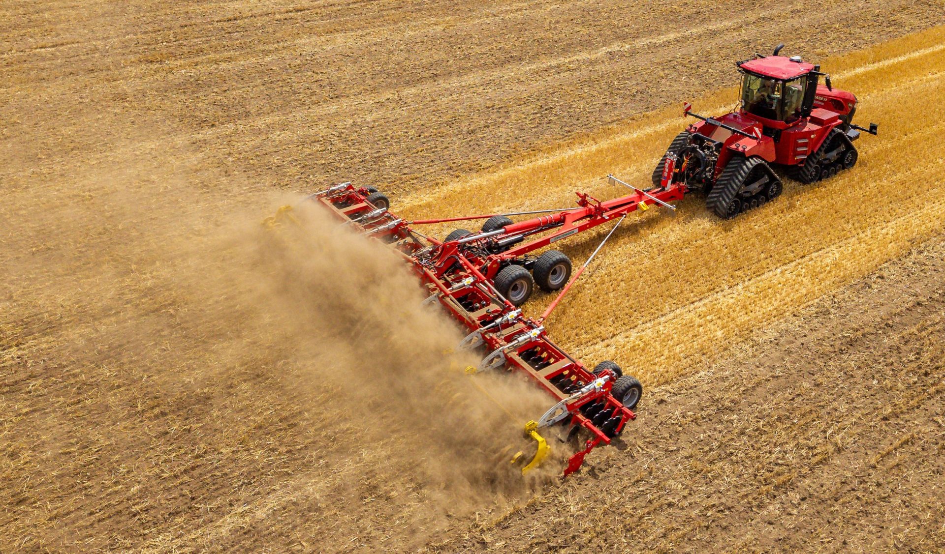 12.5m Pöttinger disc harrow