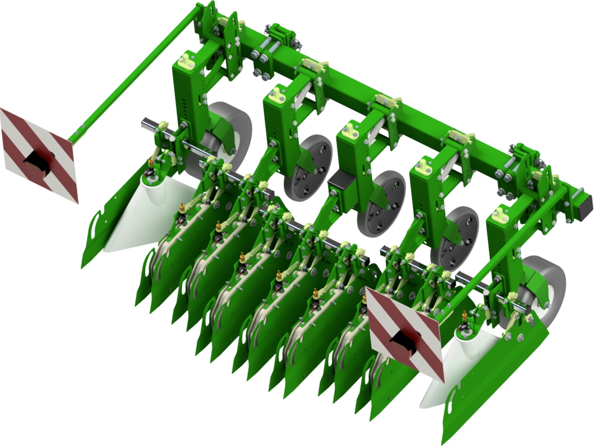 Advanced Garford guidance and electric weeder