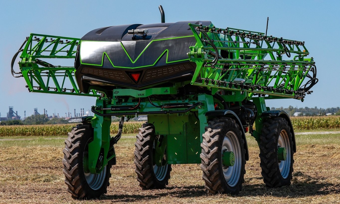 Autonomous sprayer at Argentine show