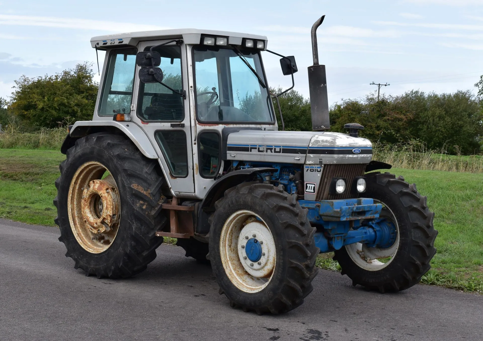 Charity auction of Silver Jubilee Ford tractor