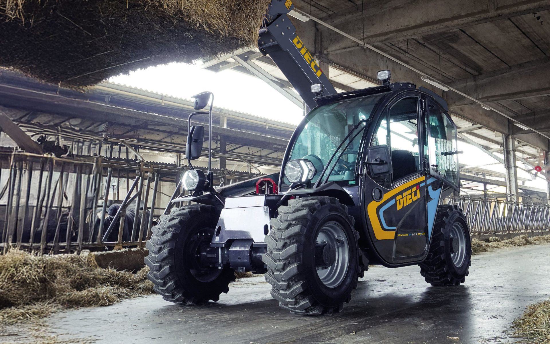 Compact fully electric Dieci telehandler