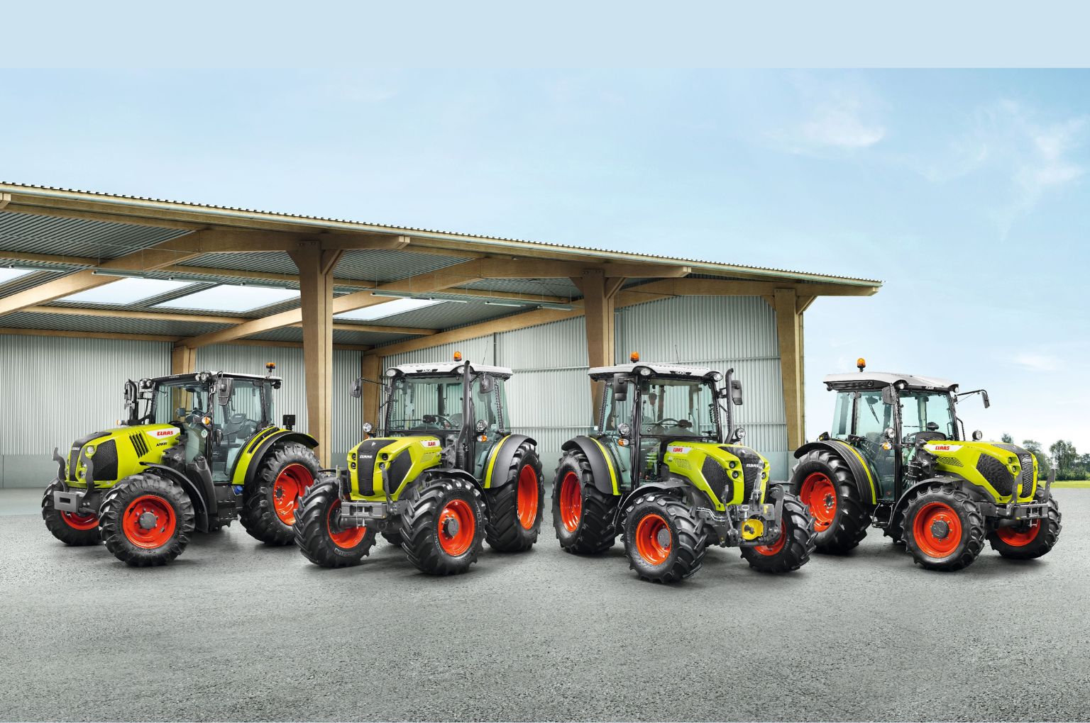 ELIOS and AXOS complete Claas range