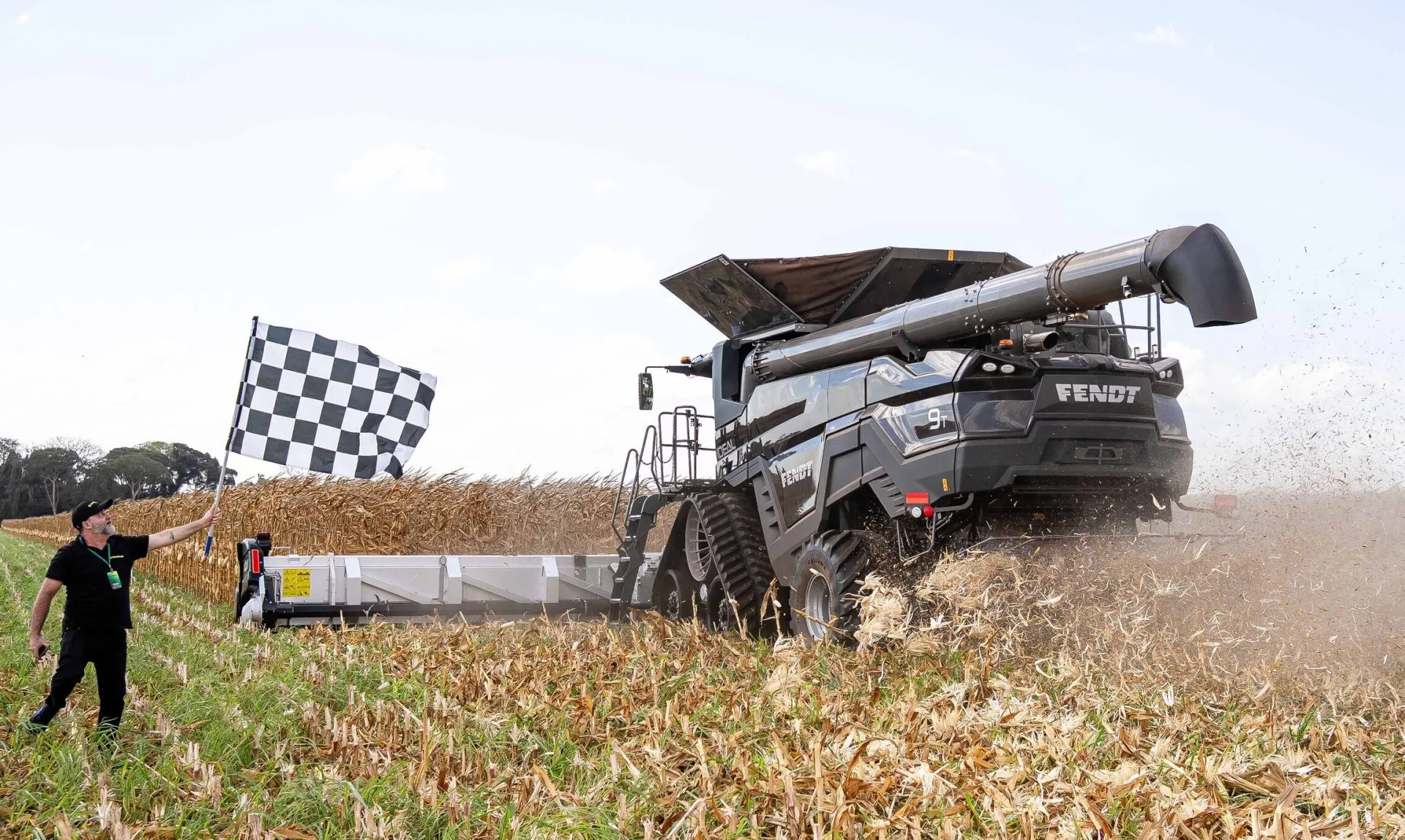 Fendt Ideal breaks harvesting record