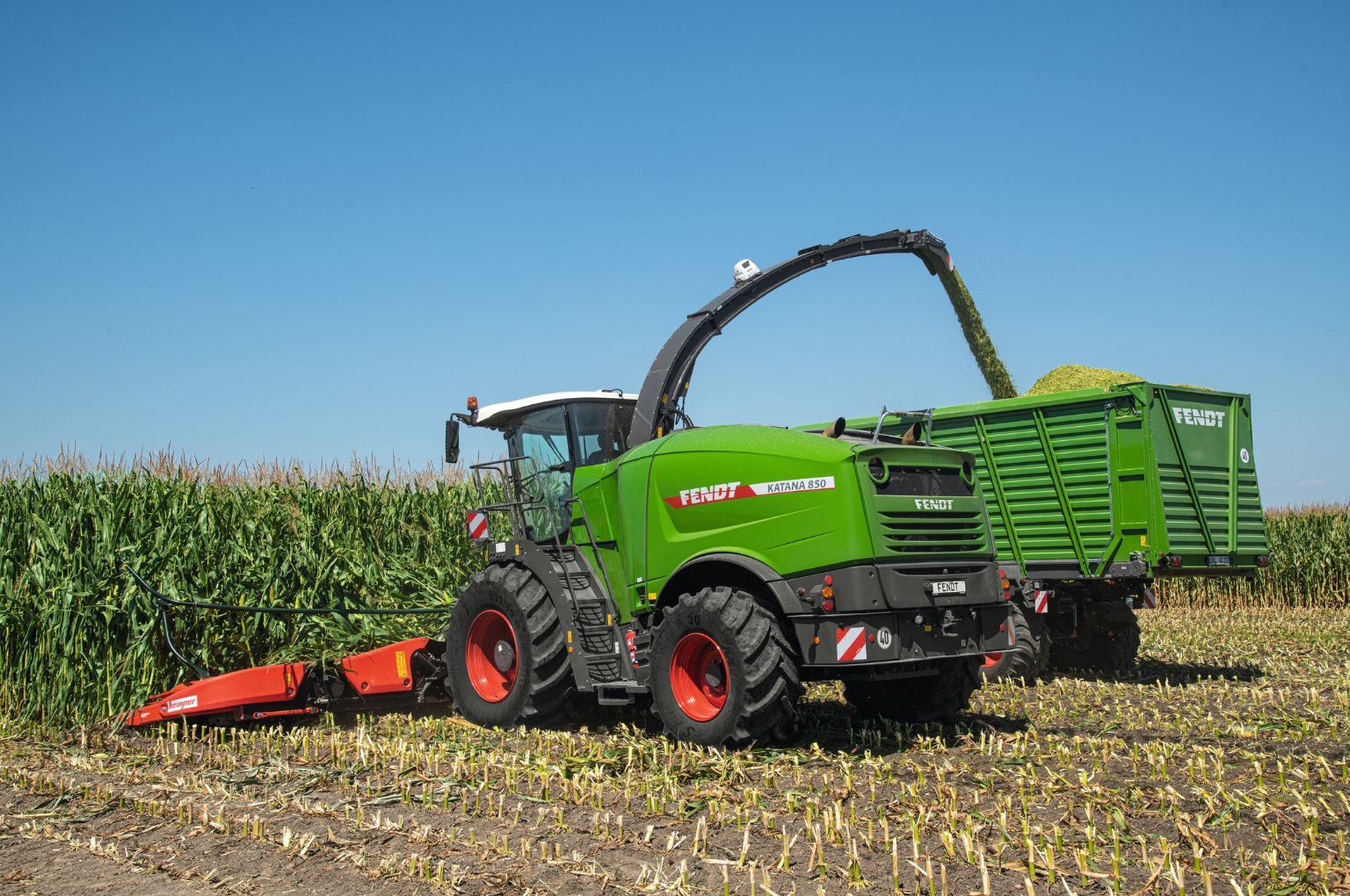 Fendt introduces Katana 850 forage harvester