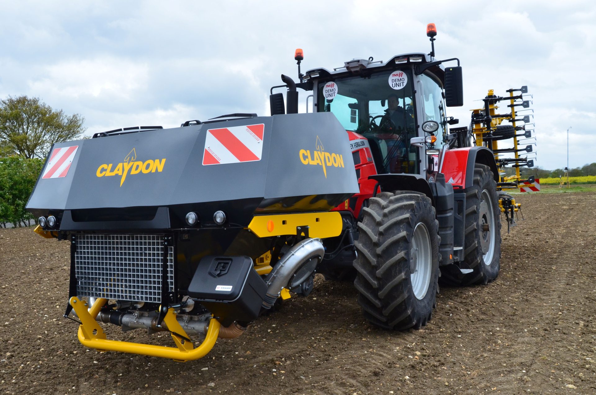 First outing for Claydon front hopper