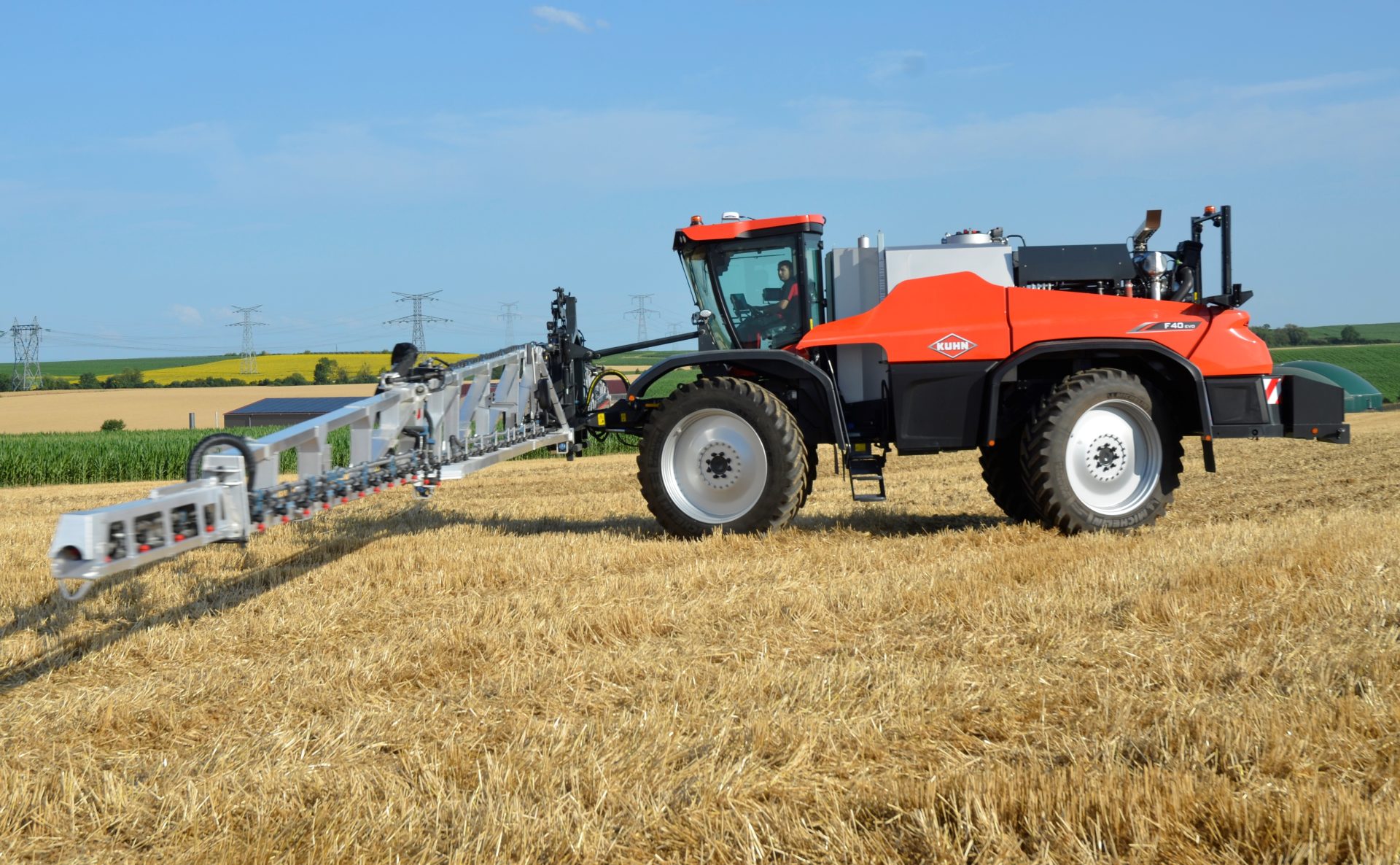 First self-propelled Kuhn sprayer in Europe