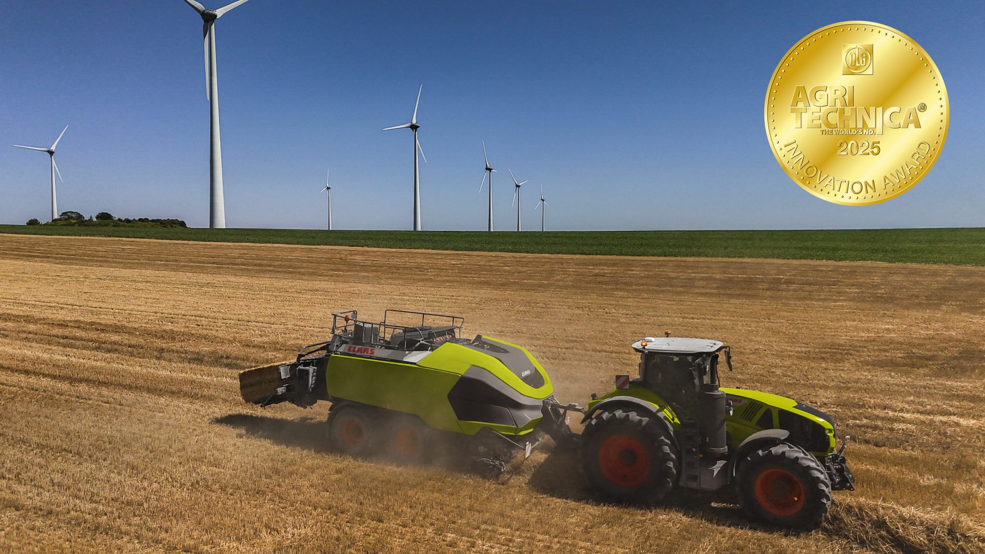 Gold medal for Claas baler concept