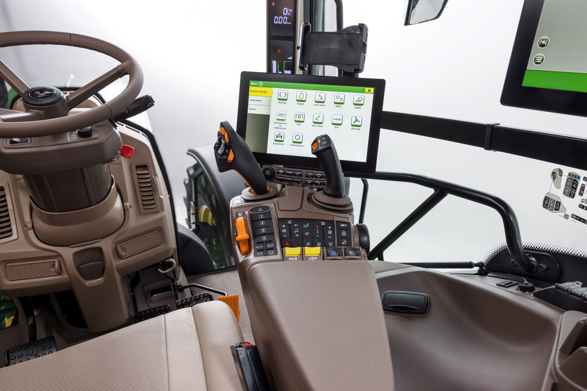 Increased steering performance and new displays