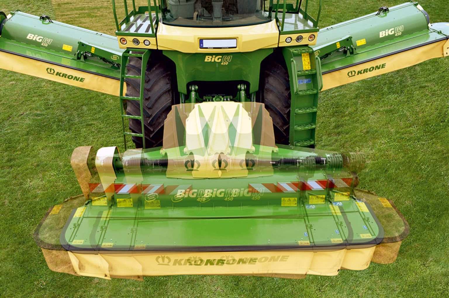 New auto side-shift feature on Krone BiG M