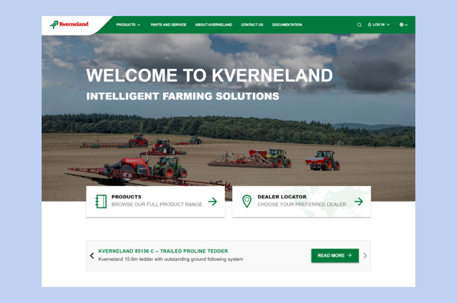 New Kverneland website is live