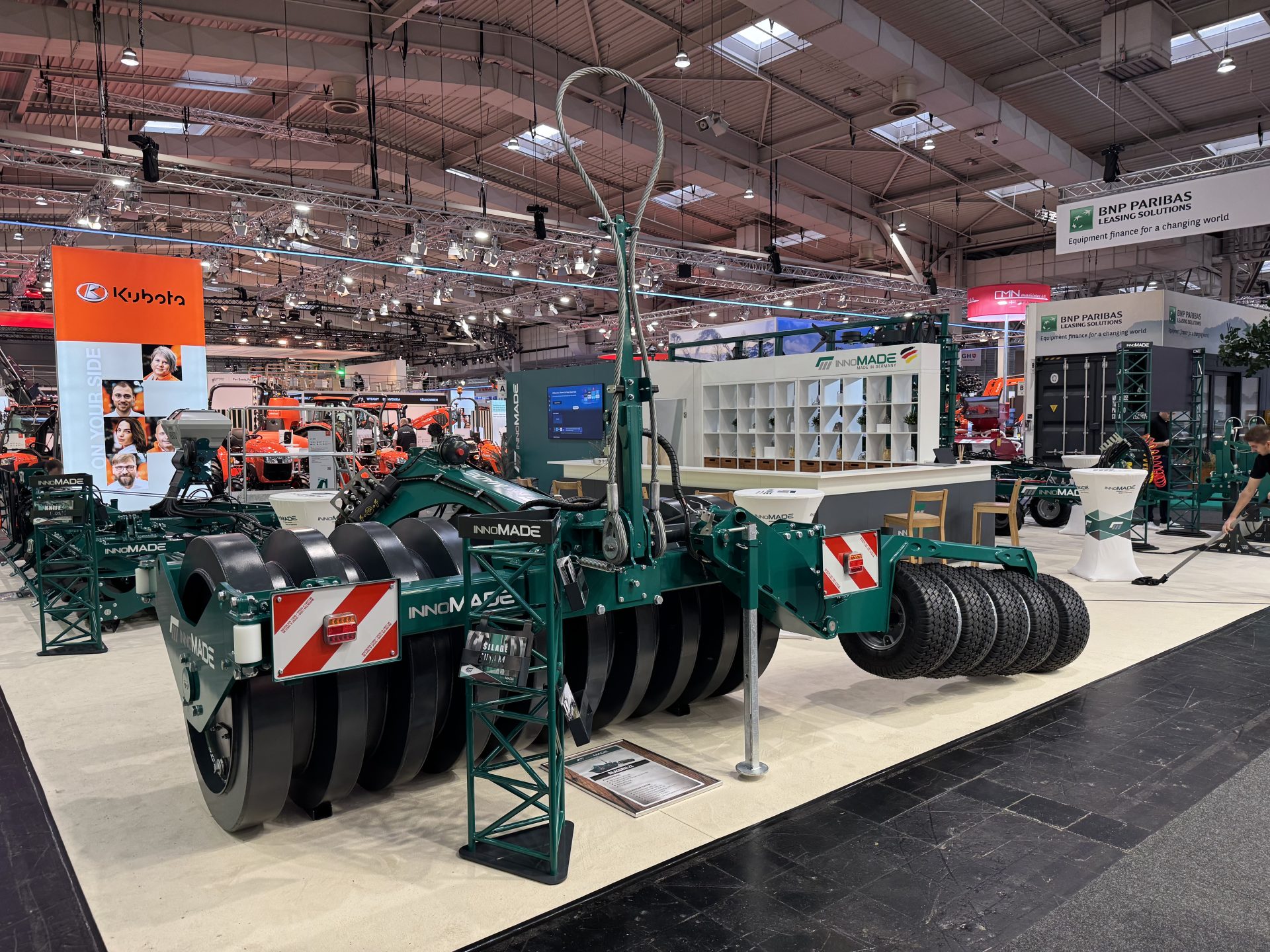 Silage clamps and shallow tillage from InnoMade