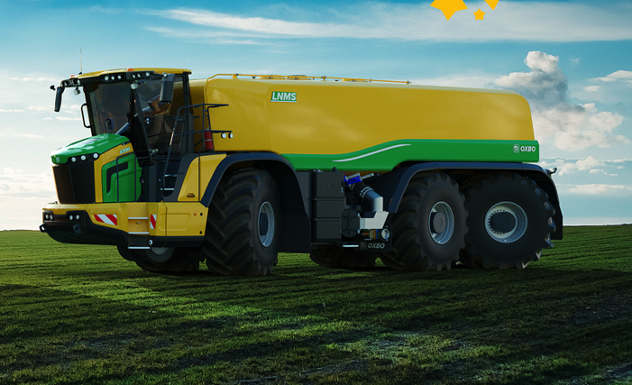 Six wheels on latest Oxbo AT