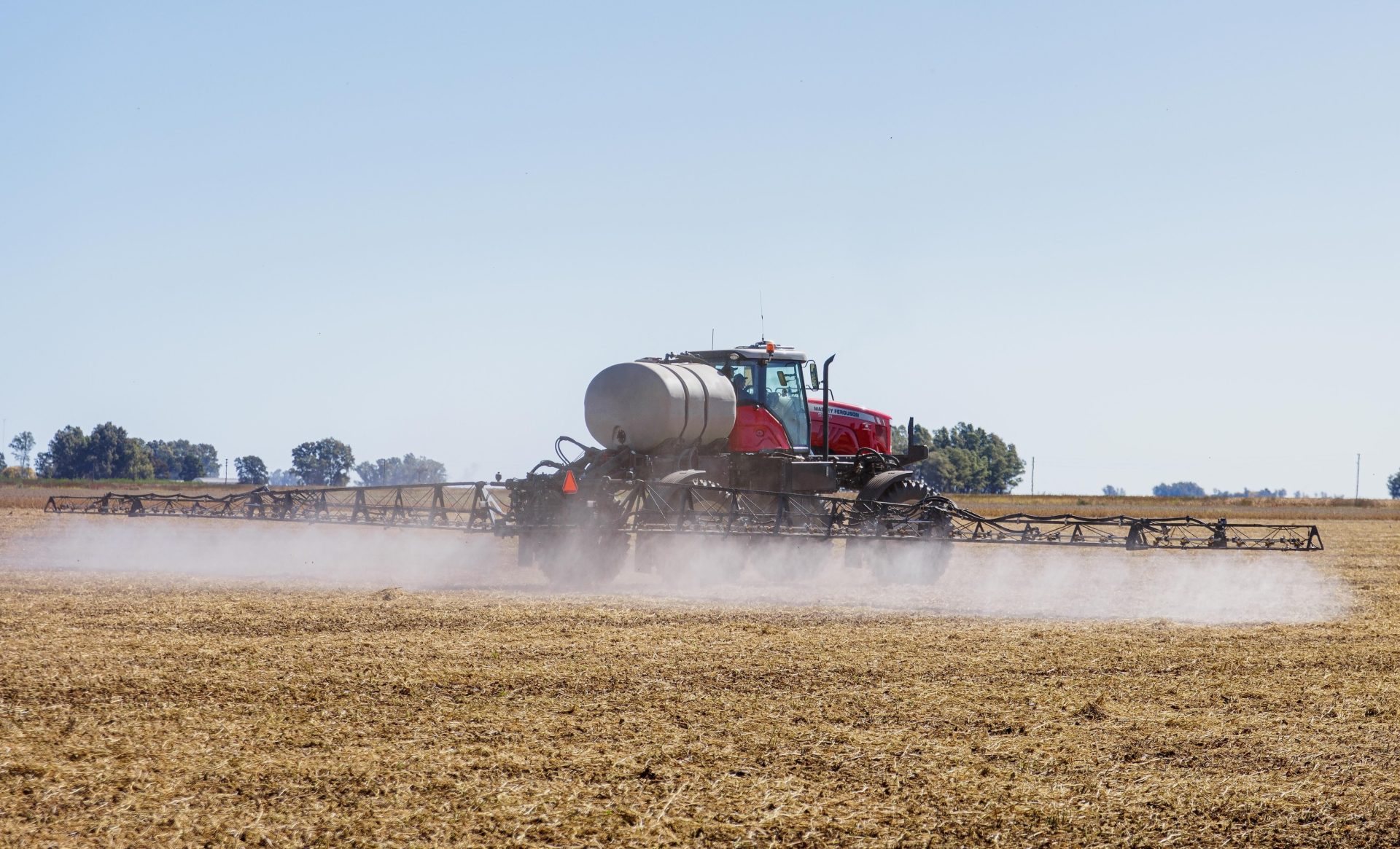 Topcon sprayer boom height control system