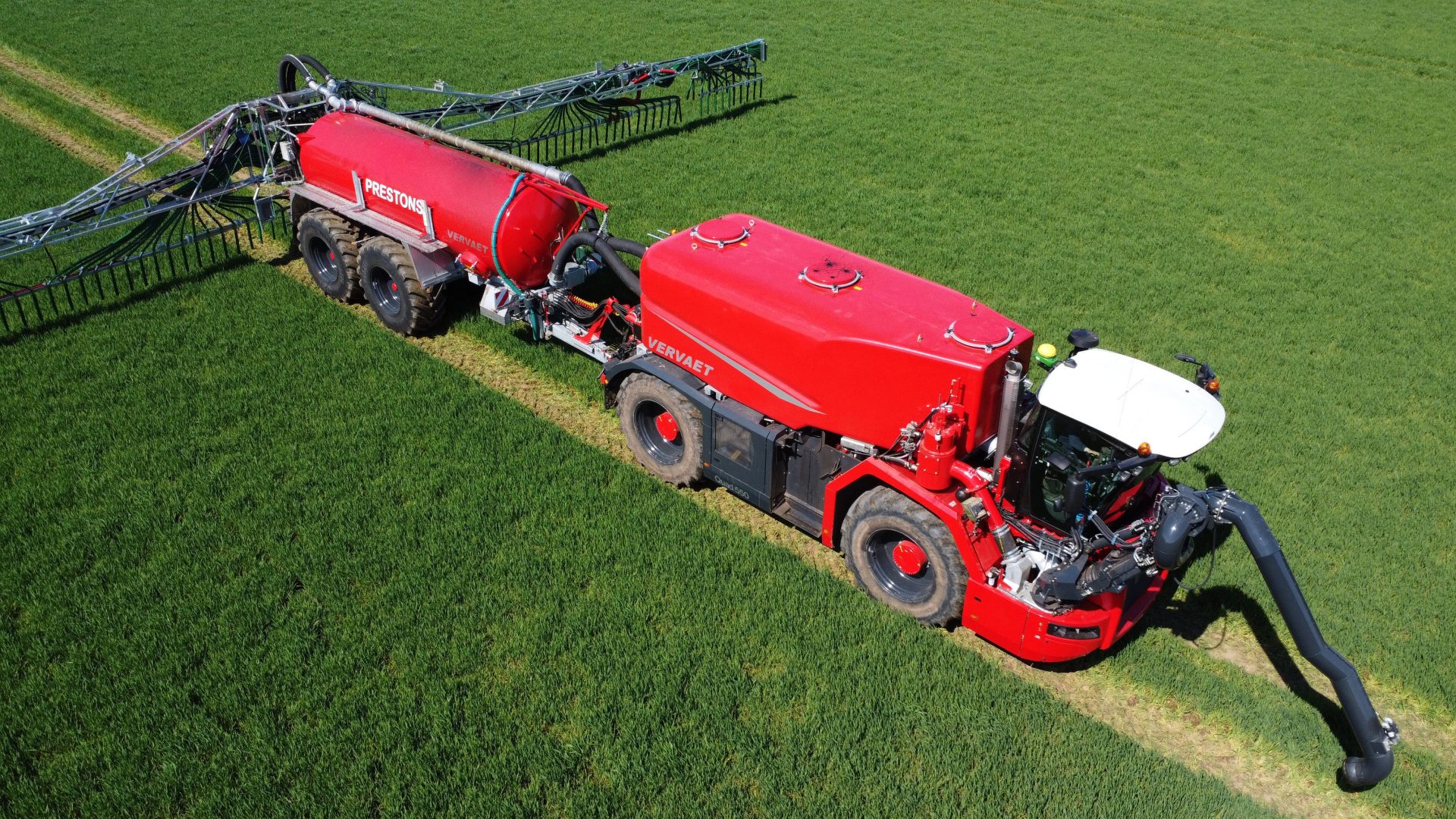 Vervaet spreader holds 40cu m