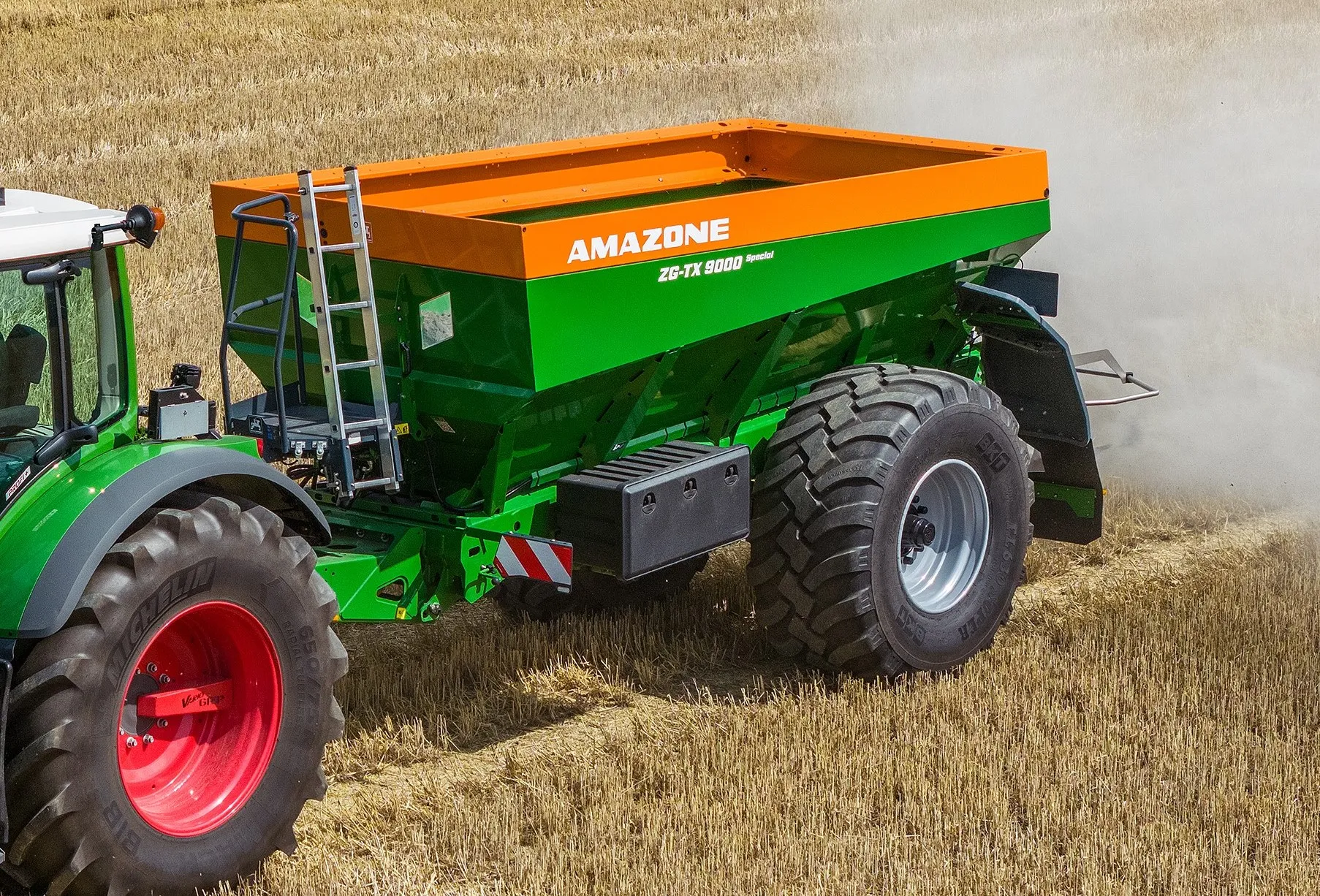 Weighing option for Amazone combi spreader