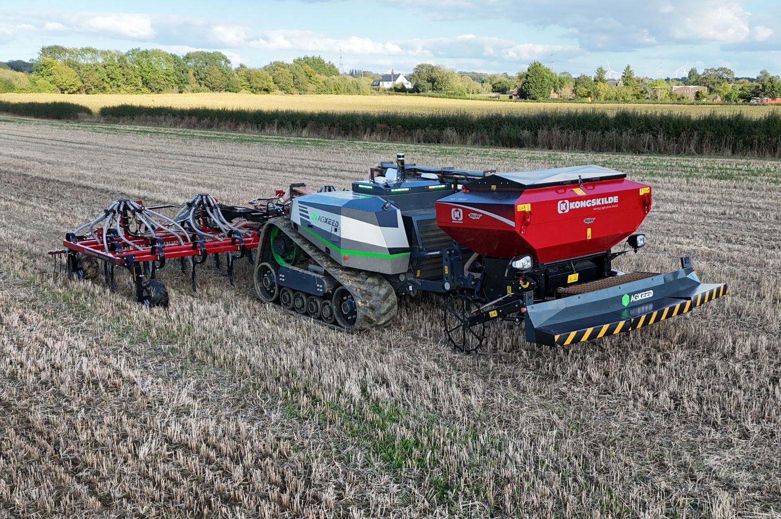 World record autonomous seeding