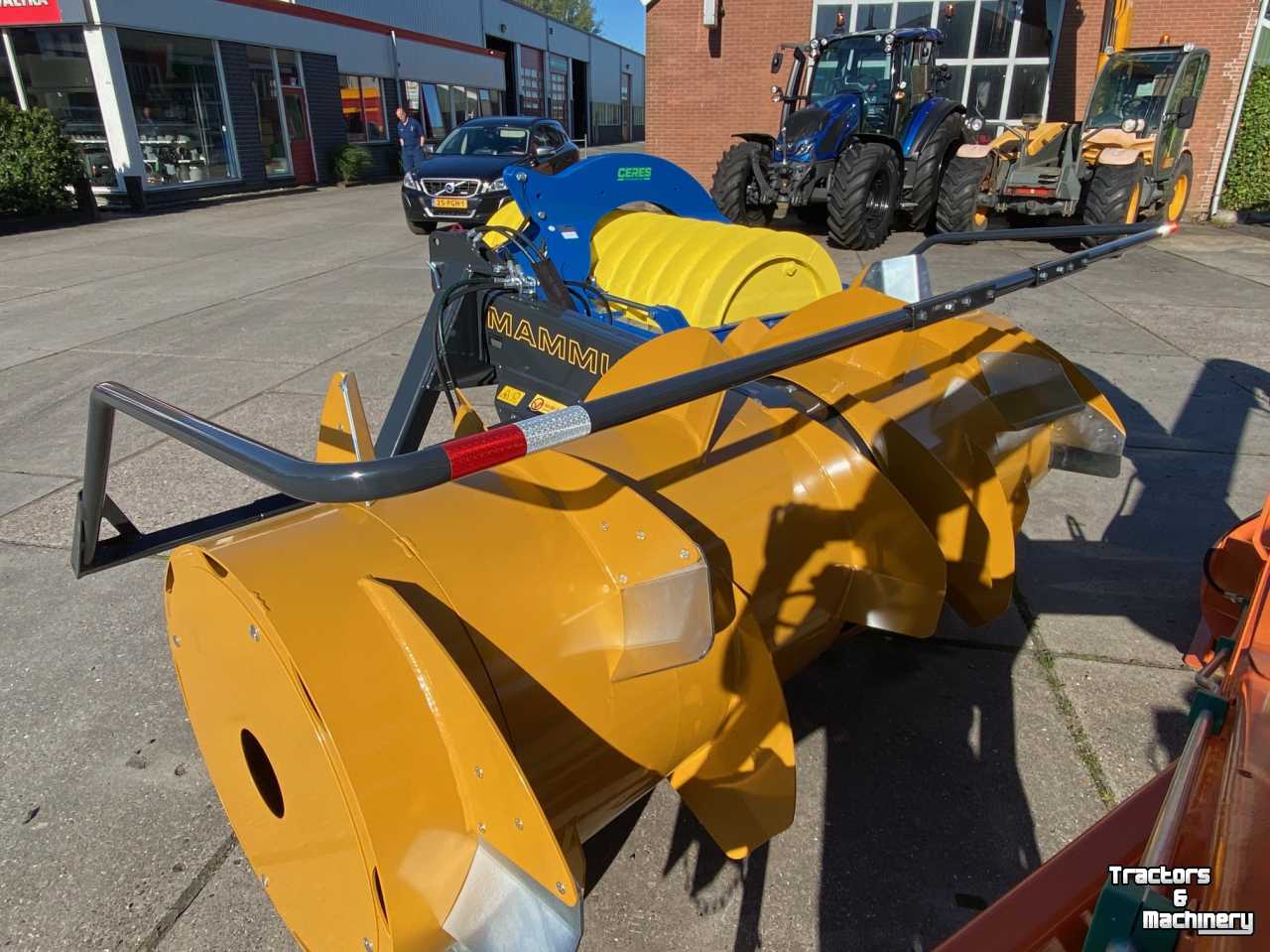 Silage spreader Mammut Silofox SF245 Titan kuilverdeler Demo