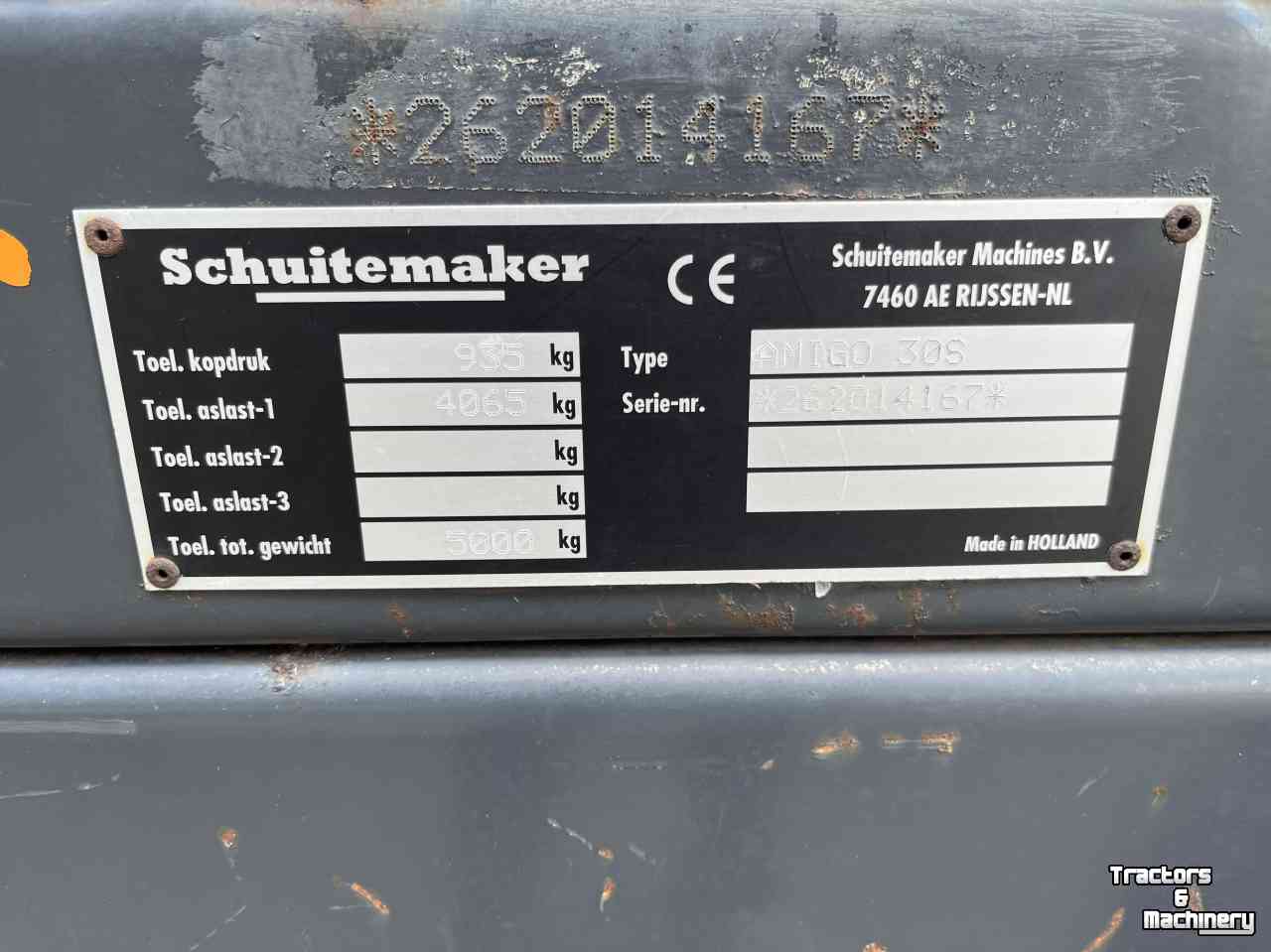 Silage-block distribution wagon Schuitemaker Amigo 30 S Blokkenwagen