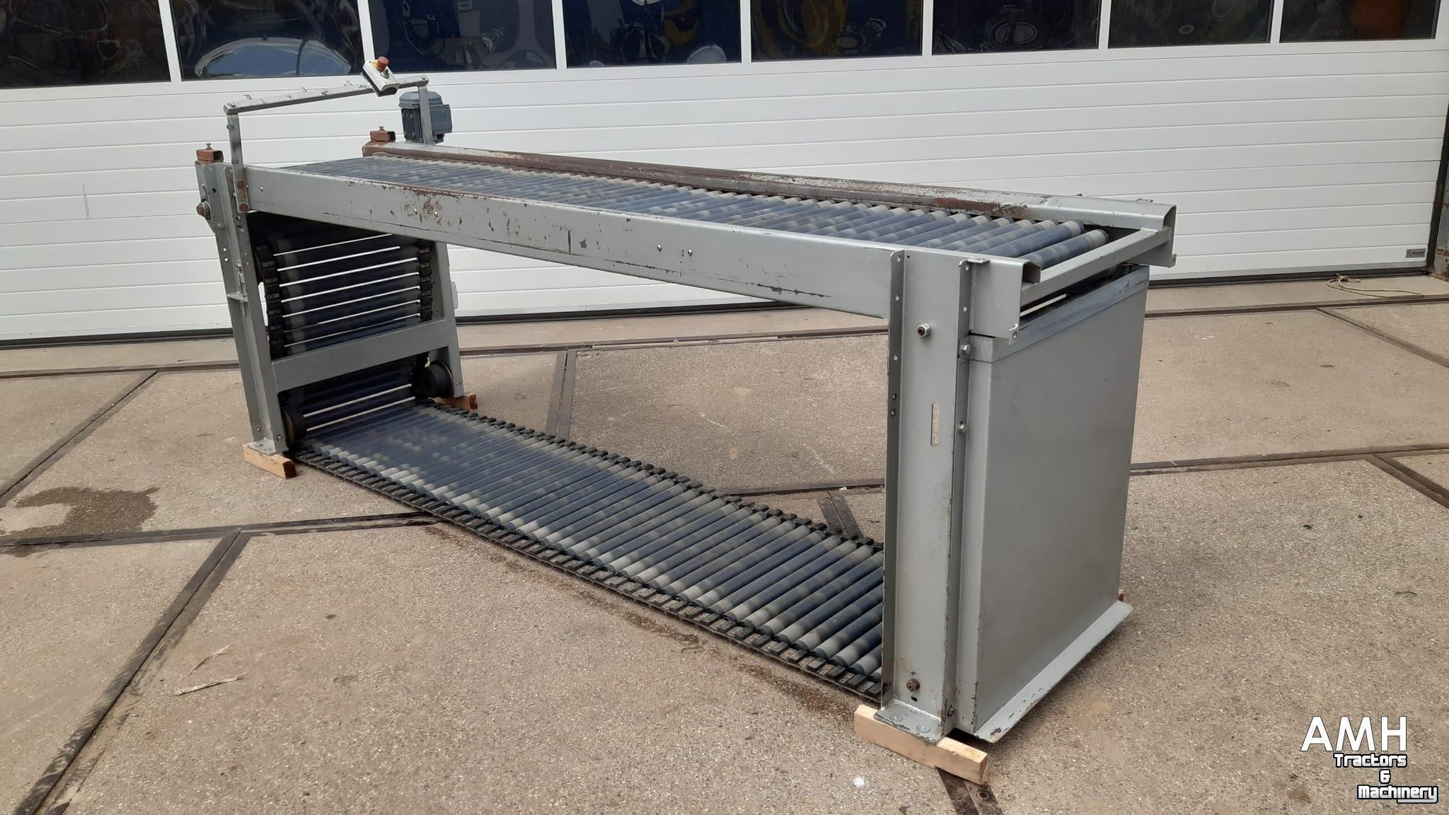 Sorting machine Grisnich Rollenleestafel 3050x600 ROLLENLEESTAFEL ROLLER INSPECTION BELT ROLLENVERLESETISCH