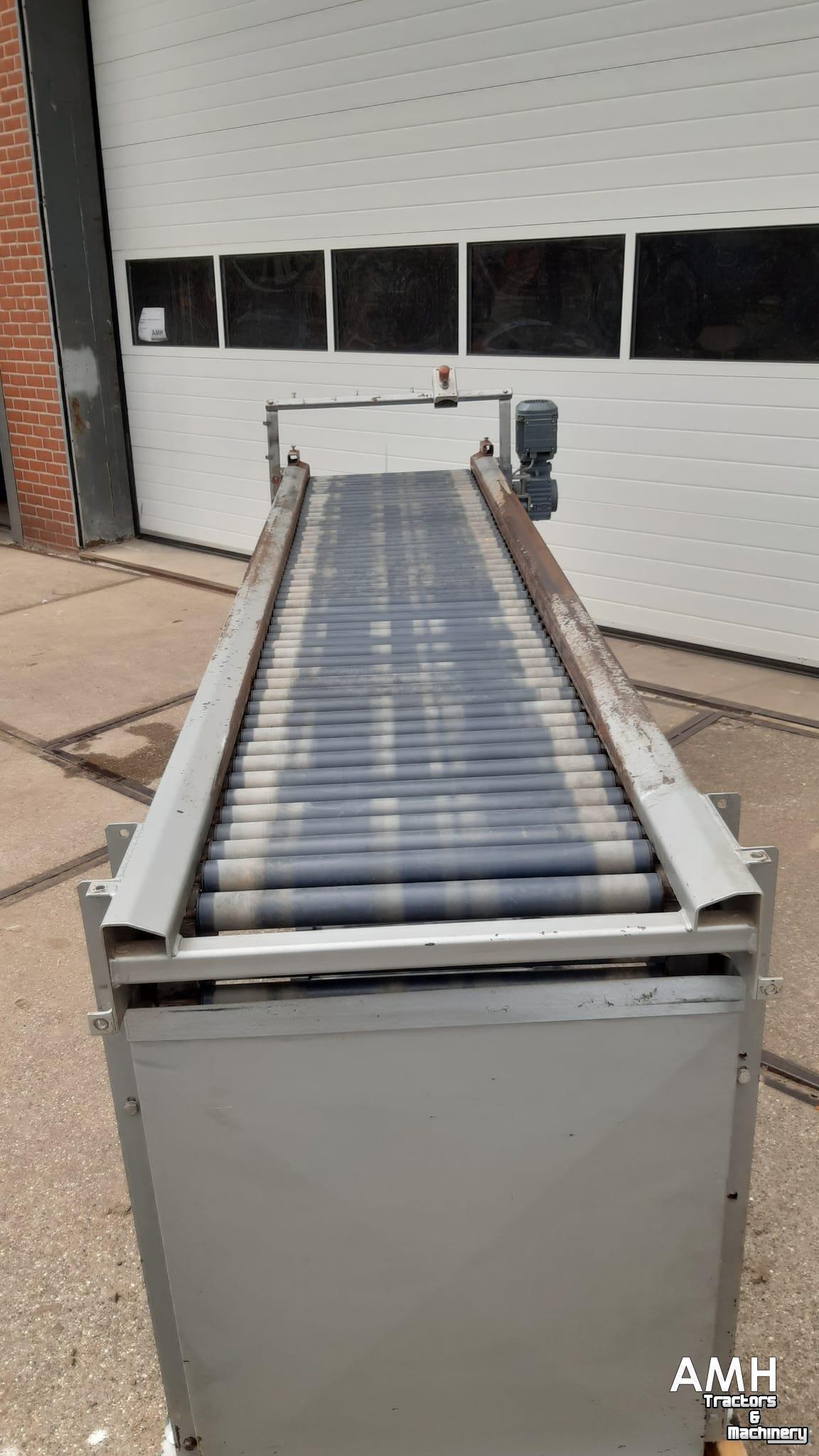 Sorting machine Grisnich Rollenleestafel 3050x600 ROLLENLEESTAFEL ROLLER INSPECTION BELT ROLLENVERLESETISCH