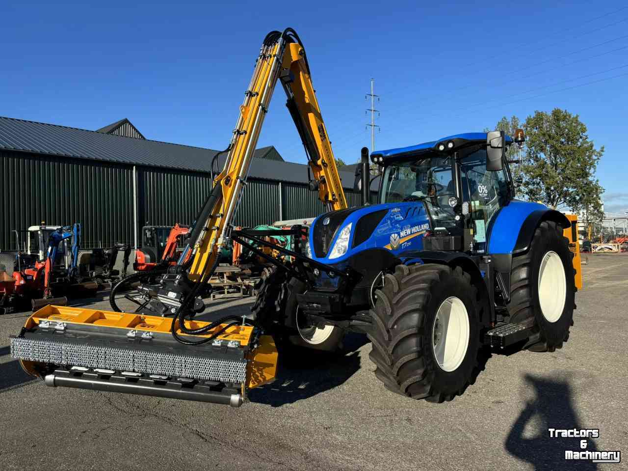 Tractor New Holland T7.210 AC + Herder Grenadier