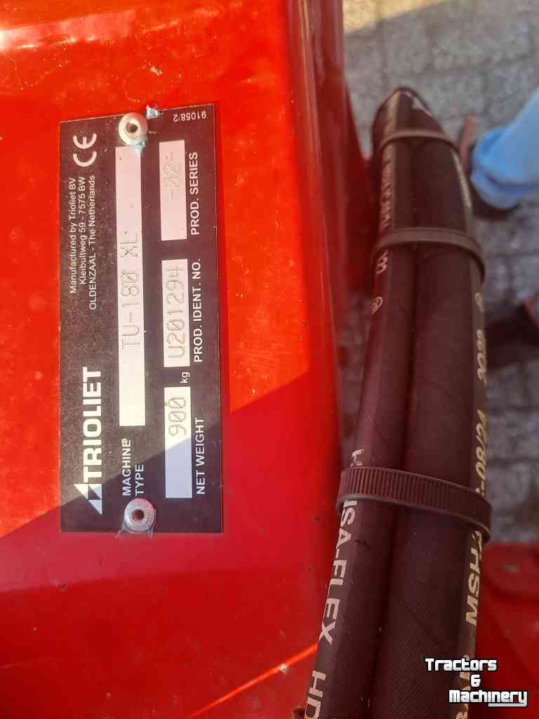 Silage block-cutter Trioliet TU 180 XL kuilvoersnijder