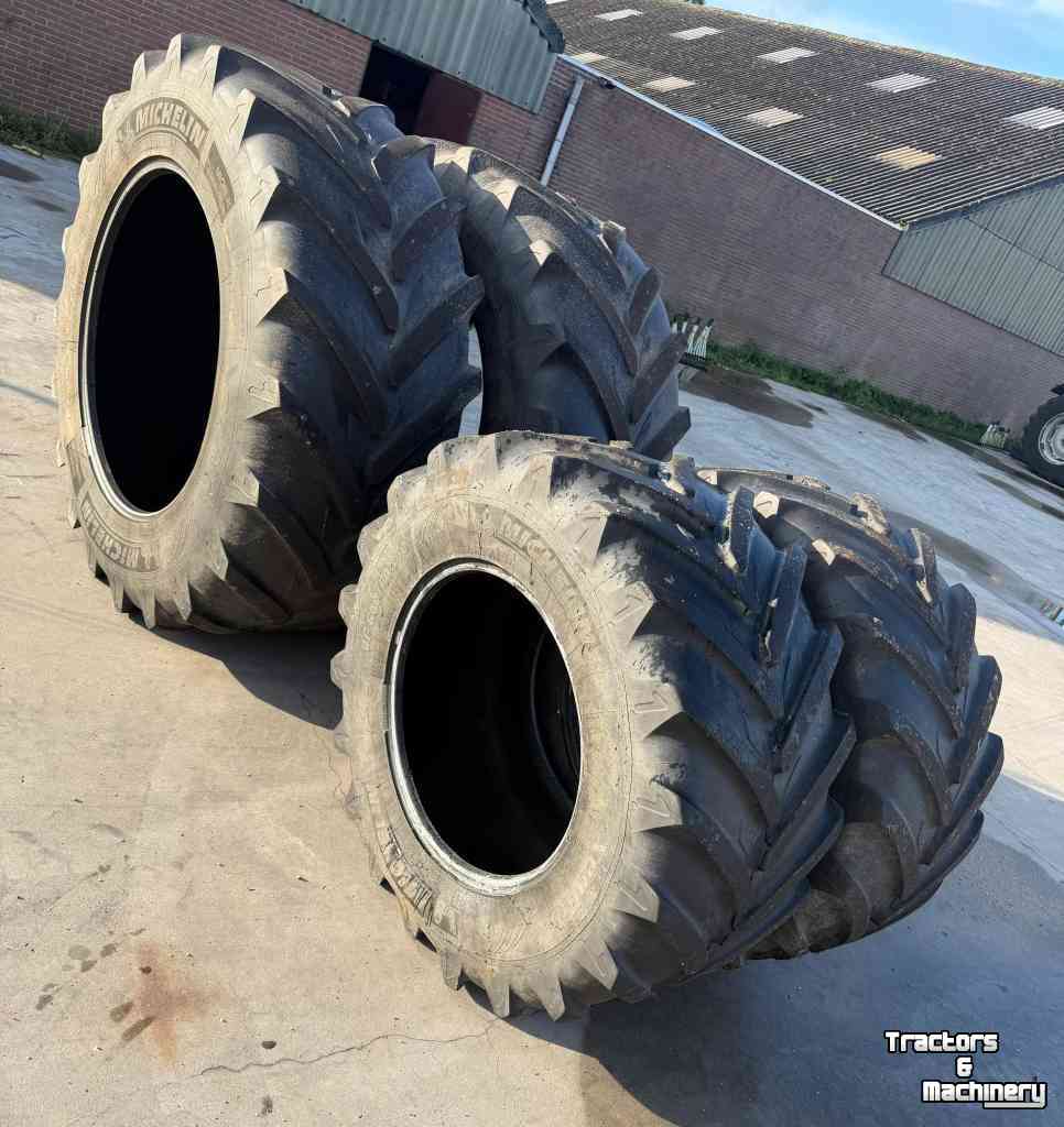Wheels, Tyres, Rims & Dual spacers Michelin Michelin Xeobib VF 710/60R42 + VF 600/60R30