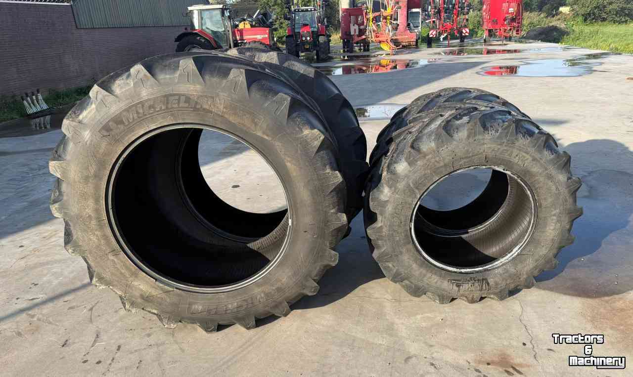 Wheels, Tyres, Rims & Dual spacers Michelin Michelin Xeobib VF 710/60R42 + VF 600/60R30