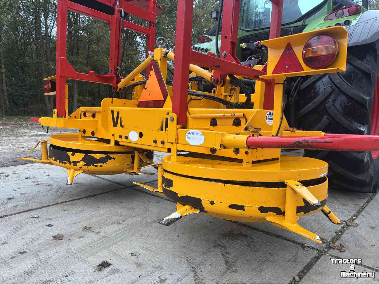 Silage spreader Veenhuis Zware kuilverdeler