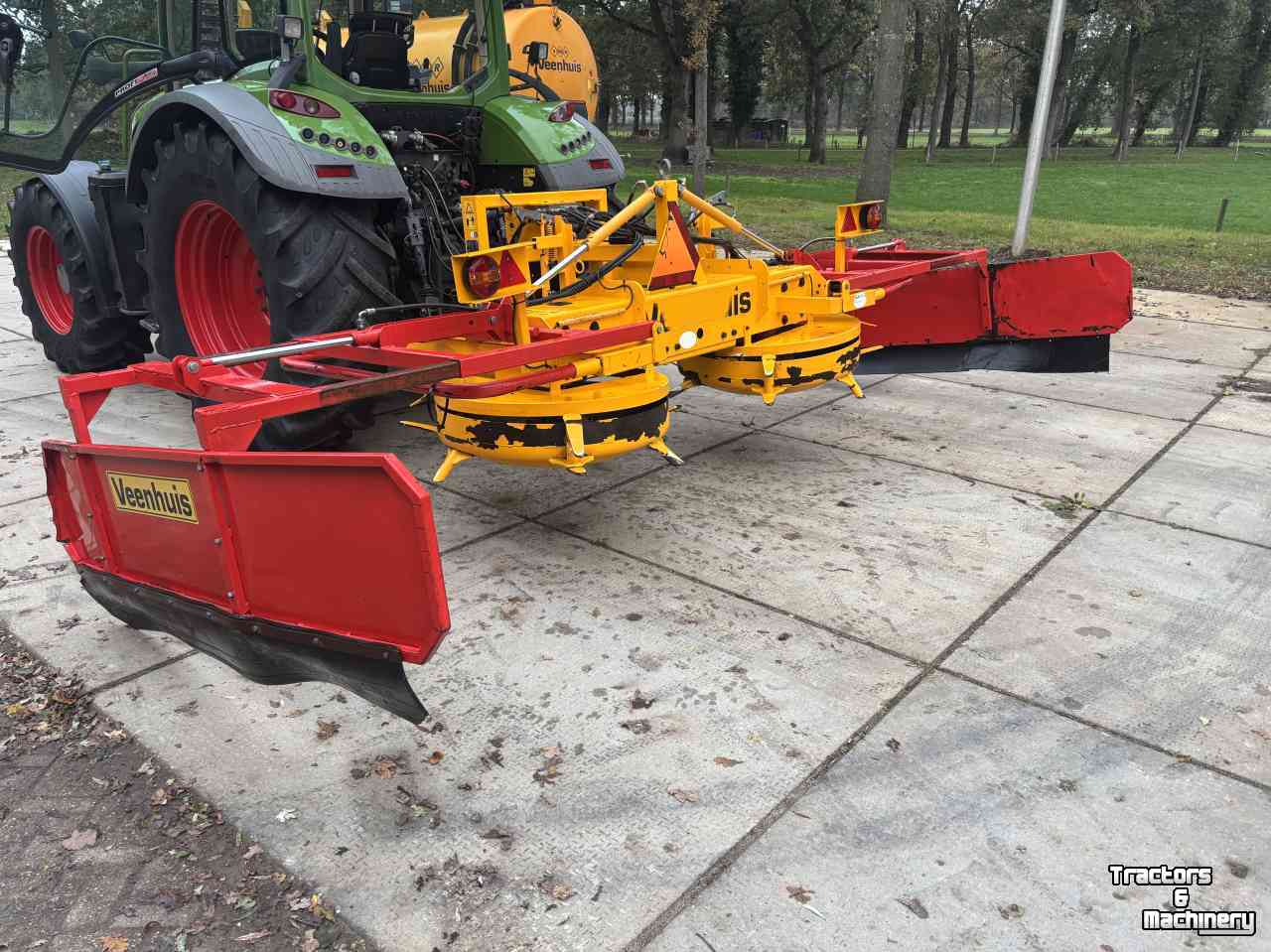 Silage spreader Veenhuis Zware kuilverdeler
