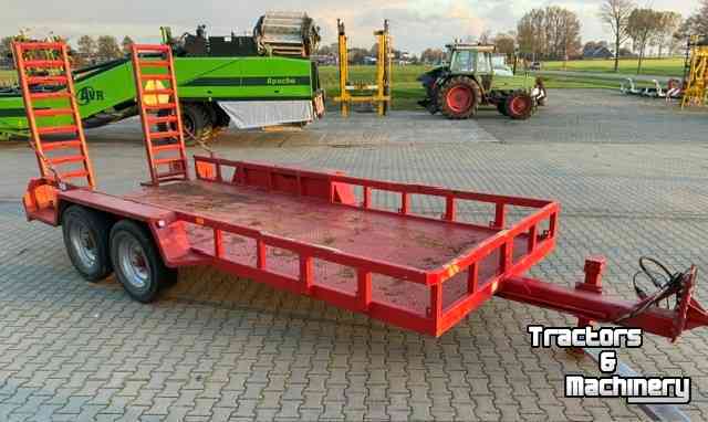 Ramp trailer Harcon KORW 7000 oprijwagen