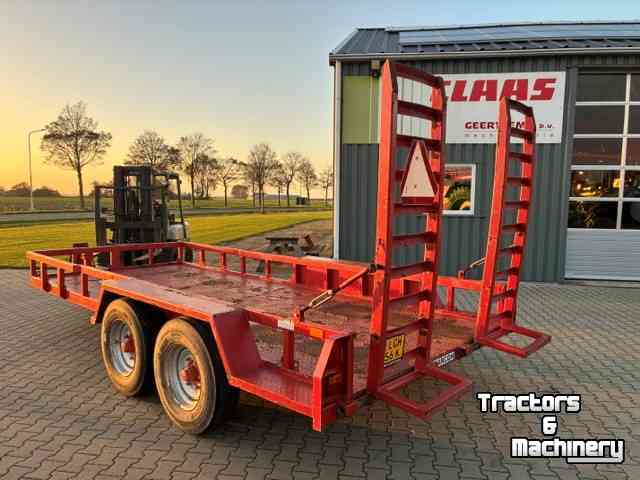Ramp trailer Harcon KORW 7000 oprijwagen