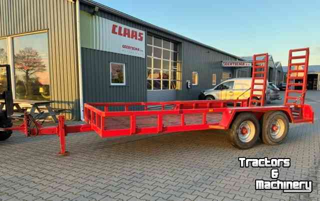Ramp trailer Harcon KORW 7000 oprijwagen