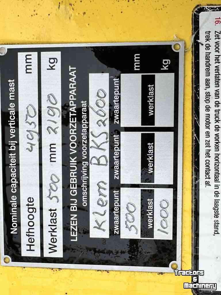 Forklift Hyster 2.5