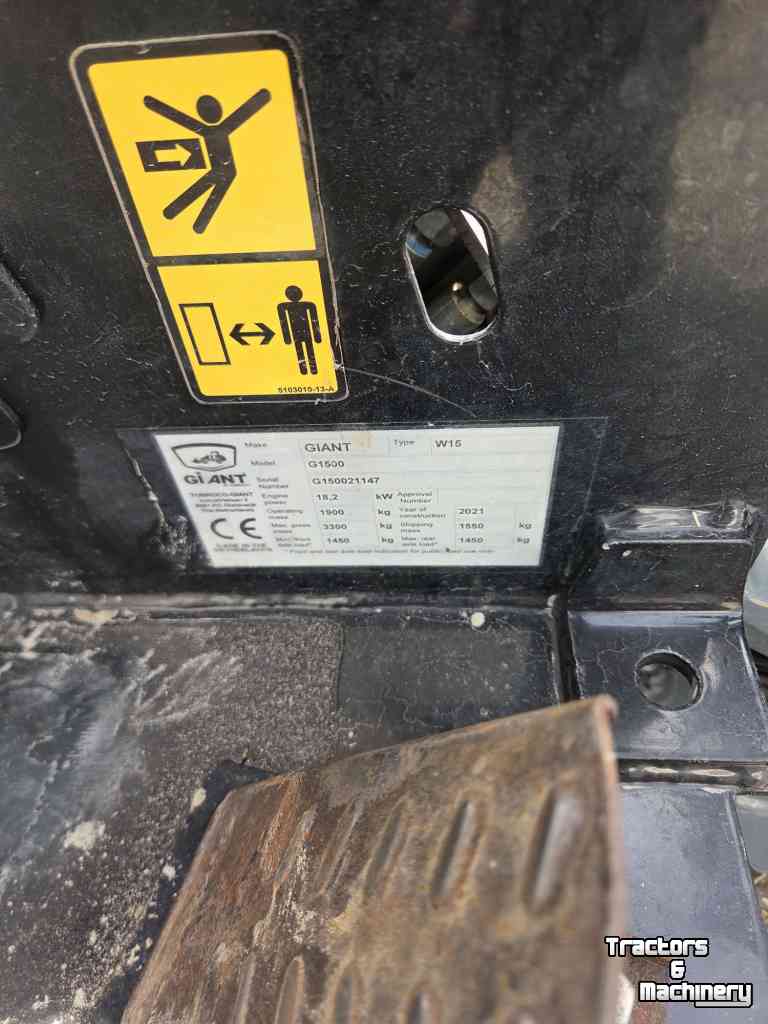 Wheelloader Giant G1500