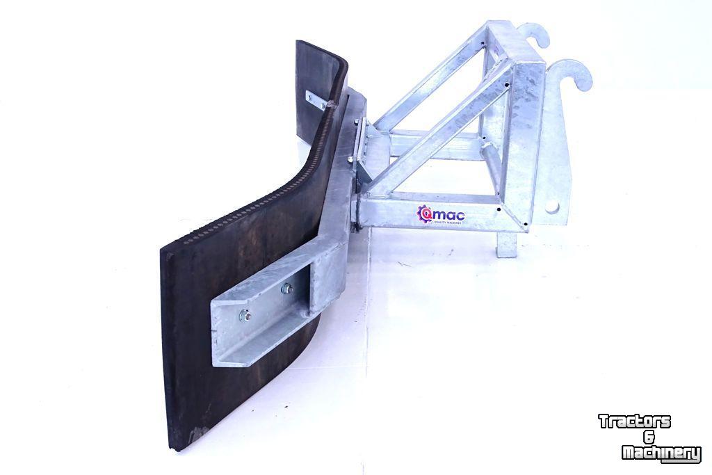 Rubber yard scraper Qmac 210 SCHUIF VAST WEIDEMANN HAAK