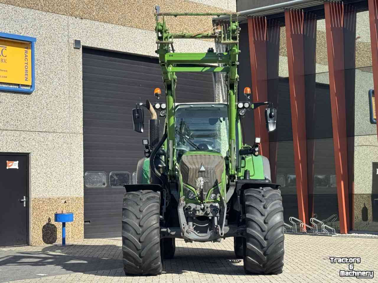 Tractor Fendt 718 vario Power S4 Fronthef Fendt Frontlader 5X90