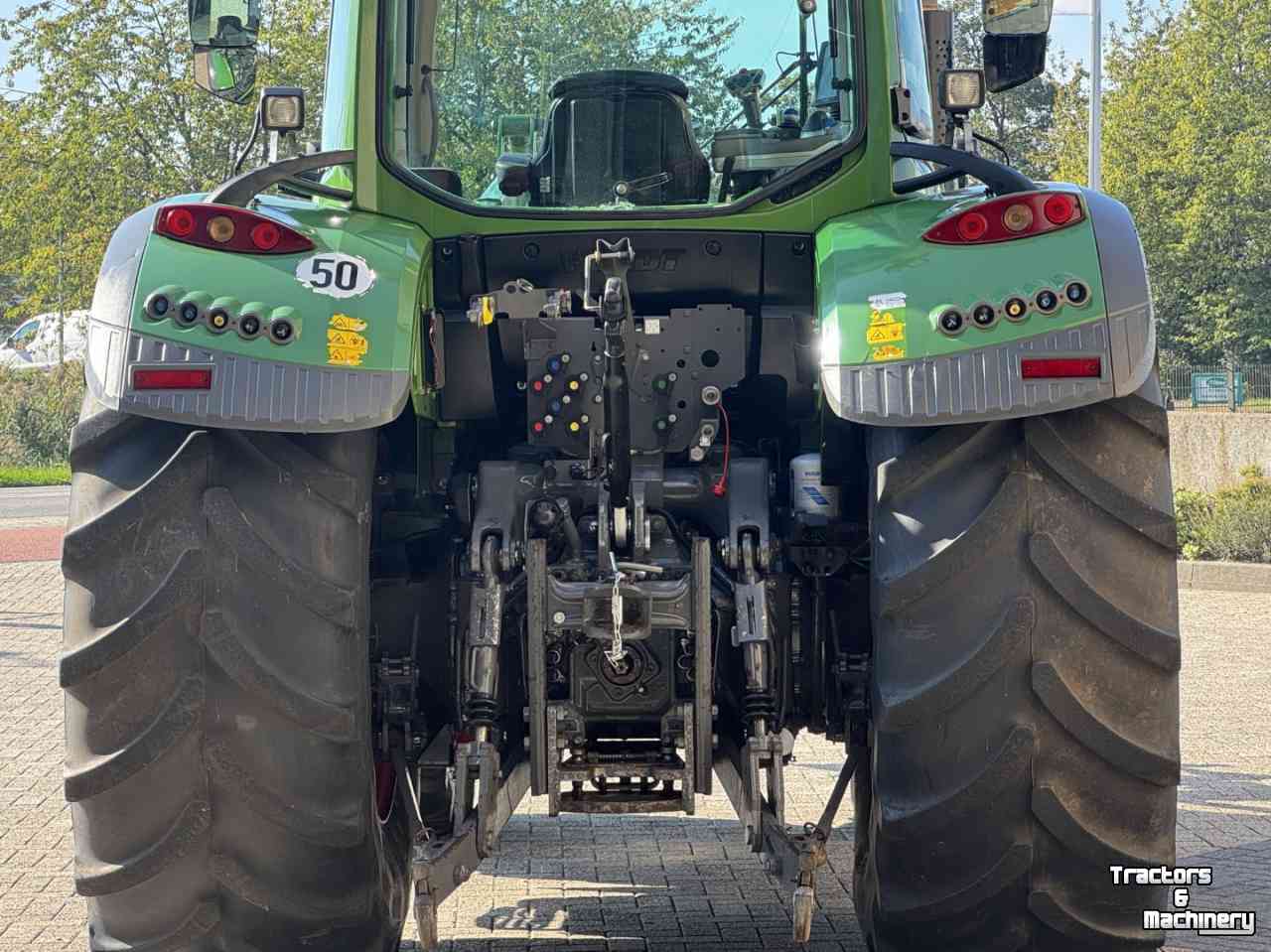 Tractor Fendt 718 vario Power S4 Fronthef Fendt Frontlader 5X90